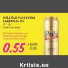 HELE ÕLU PULS ЕХТRА LAGER 0,5L 5%