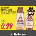 SCHAUMA REPAIR&CARE šаmрооn 250ml, Palsam 200ml