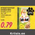 KITEKAT KUIVTOIT KASSILE 400G kanaliha, juurvili