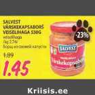 SALVEST VÄRSKEKAPSABORŠ VEISELIHAGA 530G veiselihaga