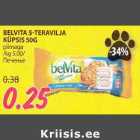 BELVITA 5-TERAVILJA KÜPSIS 50G piimaga