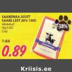 SAAREMAAJUUST SAARE LEET 26% 150G viilutatud
