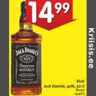 Allahindlus - Viski
Jack Daniels, 40%, 50 cl