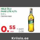 HELE ÕLU
FAXE LITE 4,7%
0,5 L