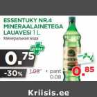 Allahindlus - ESSENTUKY NR.4
MINERAALAINETEGA
LAUAVESI 1 L