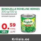 Allahindlus - BONDUELLE ROHELINE HERNES
200 g/130 g