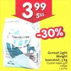 Allahindlus - Grrreat Light
Weight
koeratoit, 3 kg