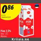 Piim 2,5%