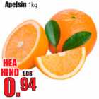 Allahindlus - Apelsin 1 kg