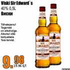 Allahindlus - Viski Sir Edward`s