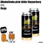 Alkoholivaba pirni siider Kopparberg
0,5L