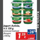 Allahindlus - Jogurt Activia,
4 x 120 g