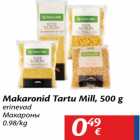 Allahindlus - Makaronid Tartu Mill, 500 g
