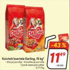 Kuivtoit koertele Darling, 15 kg* 
