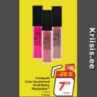 Allahindlus - Huulepulk
Color Sensational
Vivid Matte,
Maybelline** 