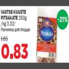 VASTSE-KUUSTE PITSAKATE