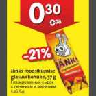 Allahindlus - Jänks moosiküpsise glasuurkohuke, 57 g