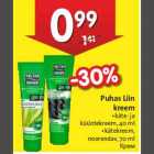 Allahindlus - Puhas Liin kreem •käte- ja küüntekreem, 40 ml •kätekreem, noorendav, 70 ml
