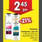 Allahindlus - Pantene šampoon, 250 ml •Color & Shine 2in1 •Repair&Protect 2in1
