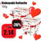 Allahindlus - Kinkepakk Raffaello 
150g