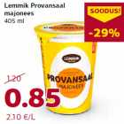 Allahindlus - Lemmik Provansaal
majonees
405 ml