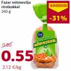 Allahindlus - Fazer mitmevilja
röstkukkel
260 g