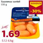 Allahindlus - Saaremaa sardell
330 g