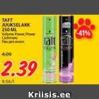 Allahindlus - TAFT
JUUKSELAKK
250 ML