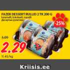 Allahindlus - FAZER DESSERT RULLID 2 TK 200 G