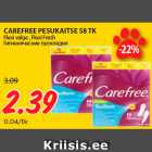 Allahindlus - CAREFREE PESUKAITSE 58 TK
