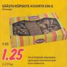 SÄÄSTU KÜPSISTE ASSORTII 550 G