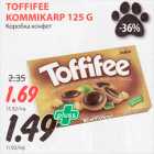 Allahindlus - TOFFIFEE
KOMMIKARP 125 G