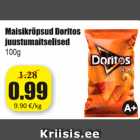 Maisikrõpsud Doritos juustumaitselised 100 g