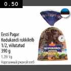 Allahindlus - Eesti Pagar Kodukandi rukkileib 1/2, vilutatud 390g