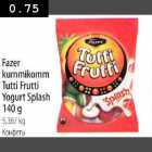 Allahindlus - Fazer kummikomm Tutti Frutti Yogurt Splash 140g