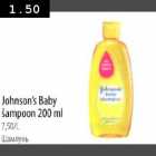 Allahindlus - Johnson"s Baby šampoon 200 ml