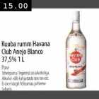 Alkohol - Kuuba rumm Havana Club Anejo Blanco 37,5% 1l