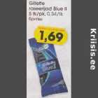 Allahindlus - Gillette raseerijad Blue 1 tk