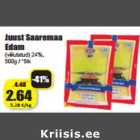 Allahindlus - Juust Saaremaa
Edam
(viilutatud) 24%,
500g / *5tk