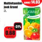 Allahindlus - Multivitamiinijook
Grand
2L