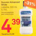 Allahindlus - Suuvesi Advanced White