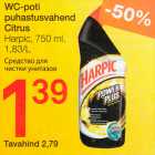 WC-poti puhastusvahend Citrus