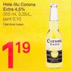 Hele õlu Corona Extra 