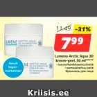 Allahindlus - Lumene Arctic Aqua 3D
 kreem-geel, 50 ml*****