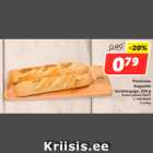 Allahindlus - Prantsuse
baguette
küüslauguga, 230 g
