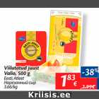 Allahindlus - Viilutatud juust Valio, 500 g