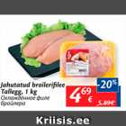 Allahindlus - Jahutatud broilerifilee Tallegg, 1 kg