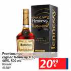 Allahindlus - Prantsusmaa cognac Hennessy V.S.