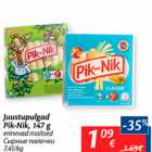 Allahindlus - Juustupulgad Pik-Nik, 147 g