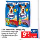 Allahindlus - Kuiv koerasööt Chappi, 9 kg